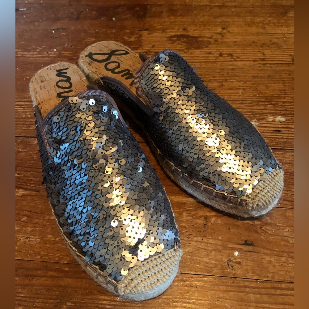 Sam Edelman Kerry Sequin Espadrilles